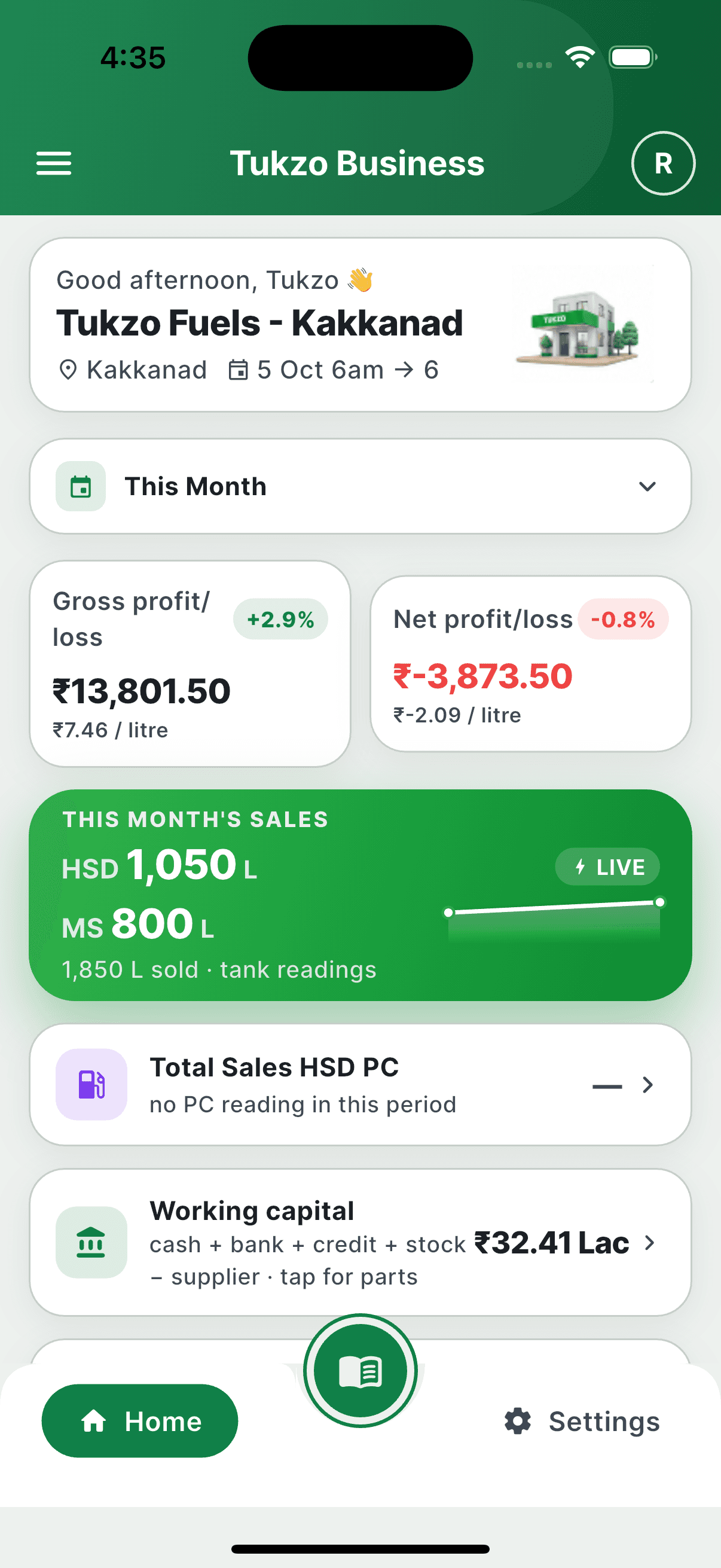 Dashboard